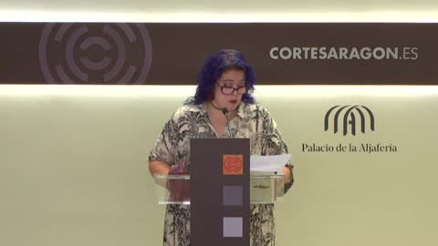 Rueda de prensa del G. P. Chunta Aragonesista