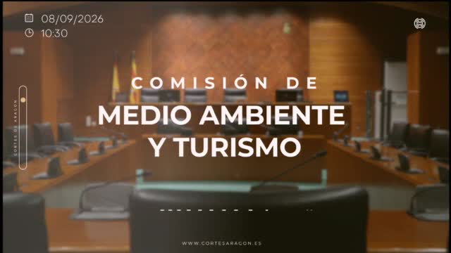 poster Comisión de Medio Ambiente y Turismo/R