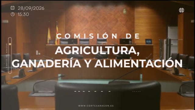 poster Comisión de Agricultura, Ganadería y Alimentación/B-27