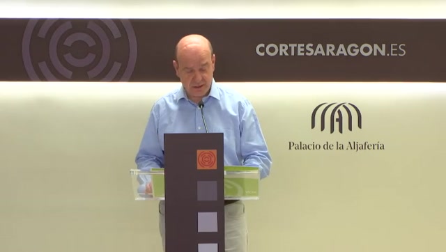 poster Rueda de prensa del G. P. Vox en Aragón