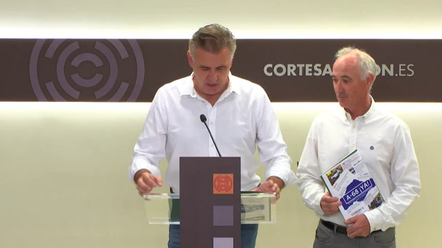 poster Rueda de prensa del G. P. Aragón-Teruel Existe