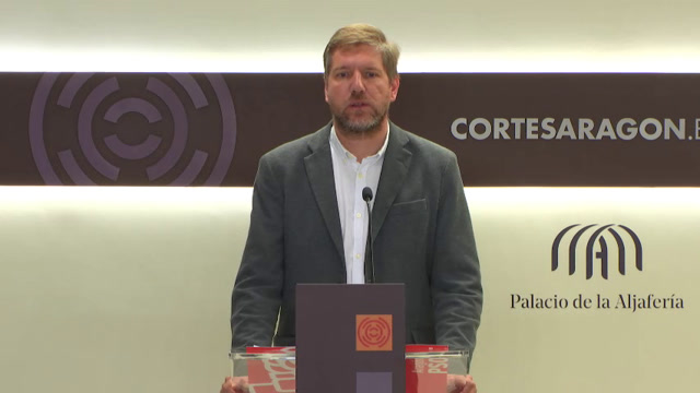 poster Rueda de prensa del G. P. Socialista