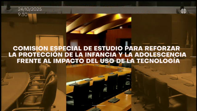 poster Comisión Especial de Estudio para reforzar la protección de la infancia y la adolescencia...
