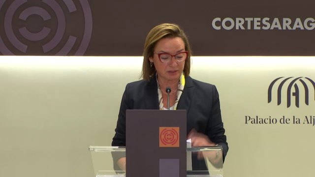 poster Rueda de prensa del G. P. VOX en Aragón