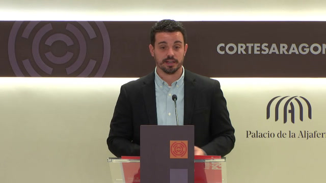 poster Rueda de prensa del G. P. Socialista