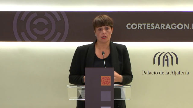 poster Rueda de prensa del G. P. Socialista