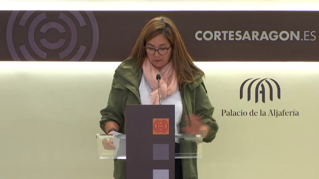 poster Rueda de prensa del G. P. Popular