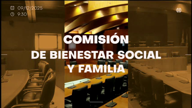 poster Comisión de Bienestar Social y Familia/A-72