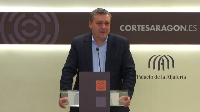 poster Rueda de prensa del G. P.  Socialista