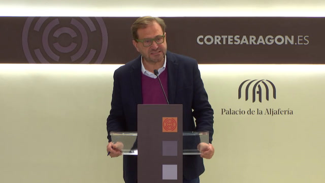 poster Rueda de prensa del G. P. Popular