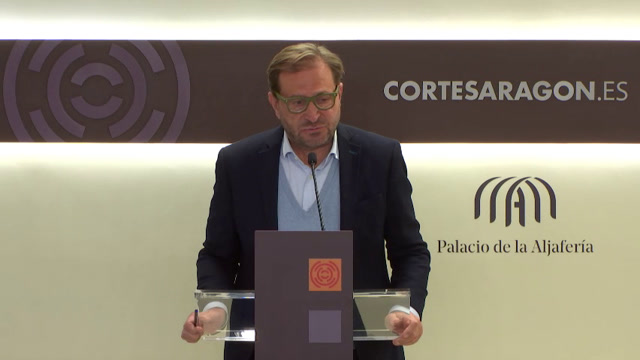 poster Rueda de prensa del G. P. Popular