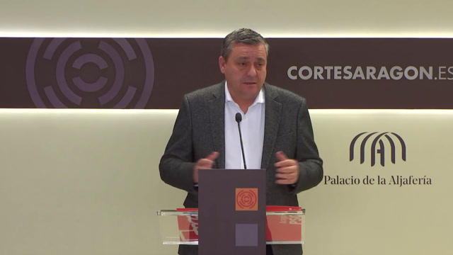 poster Rueda de prensa del G. P. Socialista