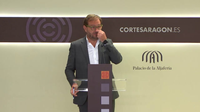 poster Rueda de prensa del G. P. Popular