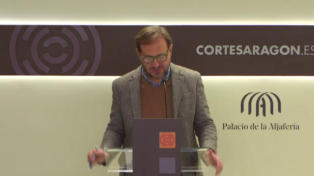 poster Rueda de prensa del G. P. Popular