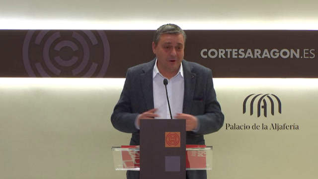 poster Rueda de prensa del G. P. Socialista