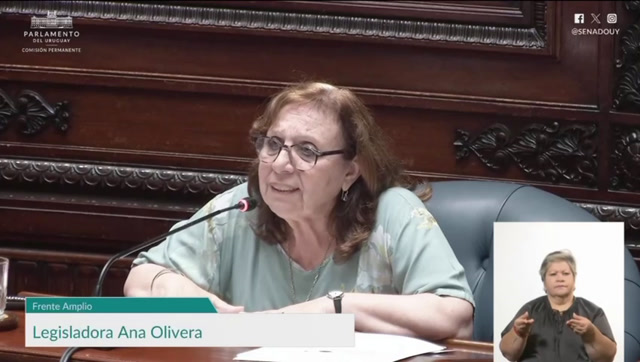 poster Intervención en homenaje de José Tudela Aranda, de la diputada del Parlamento de Uruguay D.ª...