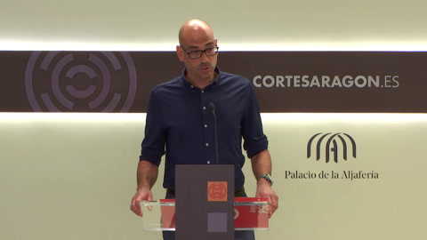 Rueda de prensa del G. P. Socialista