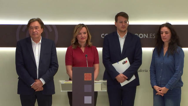 poster Rueda de prensa de los GG. PP. Socialista, Chunta Aragonesista y Mixto (AA. PP. Aragón-...