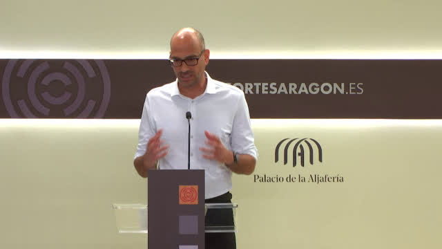 poster Rueda de prensa del G. P. Socialista