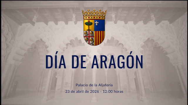 poster Acto institucional Día de Aragón 2026