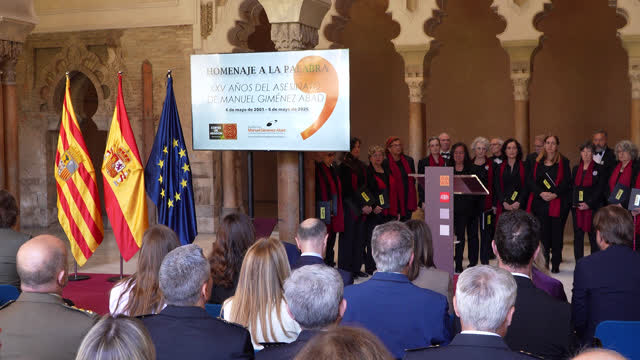 poster Acto homenaje a Manuel Giménez Abad 2026
