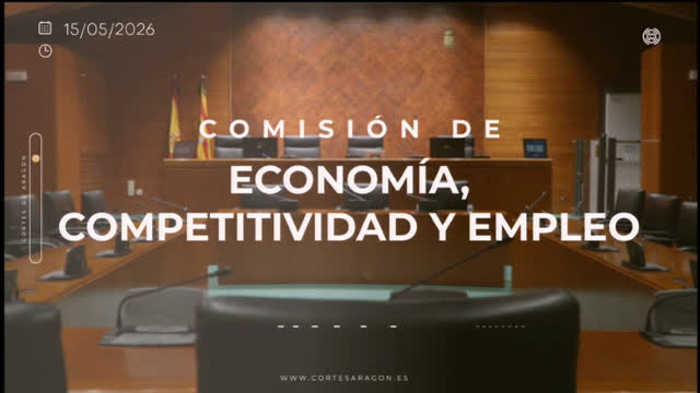 poster Comisión de Economía, Competitividad y Empleo/SESIÓN CONSTITUTIVA