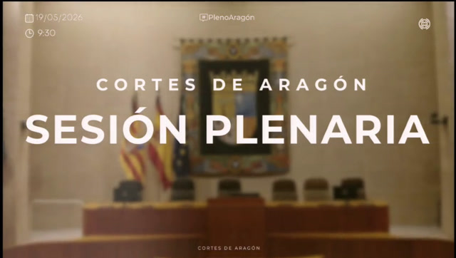 poster 1ª Sesión plenaria 19 de mayo de 2026/ELECCIÓN VICEPRESIDENCIA PRIMERA