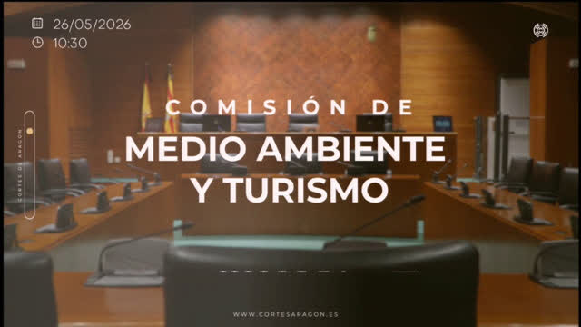 poster Comisión de Medio Ambiente y Turismo/A-8