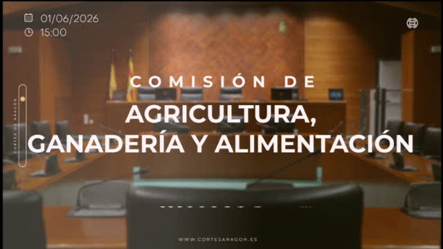 poster Comisión de Agricultura, Ganadería y Alimentación/B-2