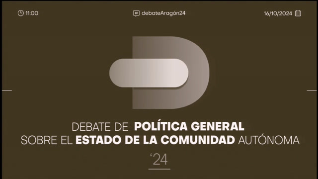 Sesión plenaria 16 y 17 de octubre de 2024 (DEBATE ESTADO CA)