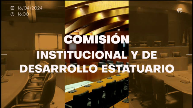 Comisión Institucional y de Desarrollo Estatutario/B-71